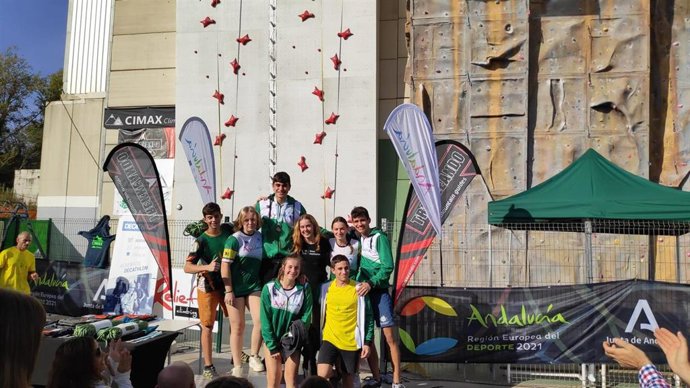 Imagen de algunos de los deportistas participantes.