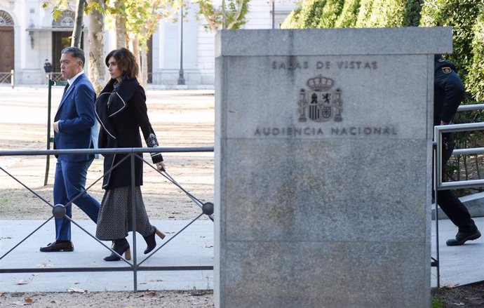 El expresidente de la Diputación Martín Marcos Martínez a su llegada a la Audiencia Nacional para el juicio por la trama leonesa del caso Púnica, a 10 de noviembre de 2022, en Madrid (España). 