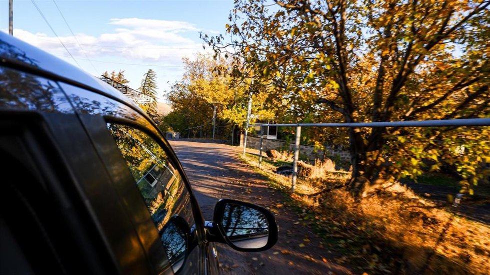 Vista desde un coche