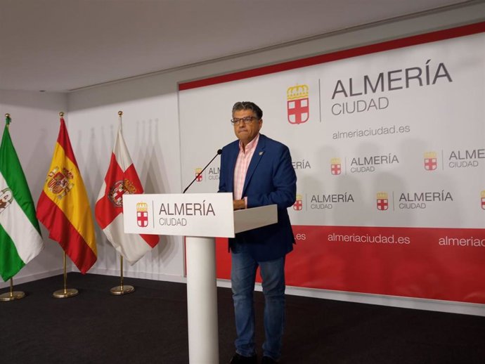 El hasta ahora portavoz de Cs en el Ayuntamiento de Almería, Miguel Cazorla.
