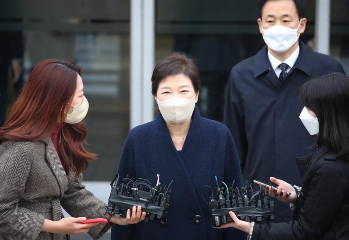 Archivo - La expresidenta de Corea del Sur Park Geun Hye.