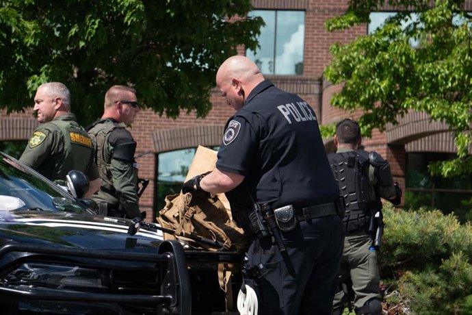 Archivo - Policía de Idaho, en Estados Unidos