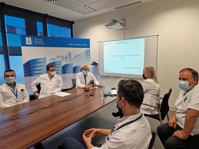 El gerente del Área Sanitaria de Vigo, Francisco Javier Puente.