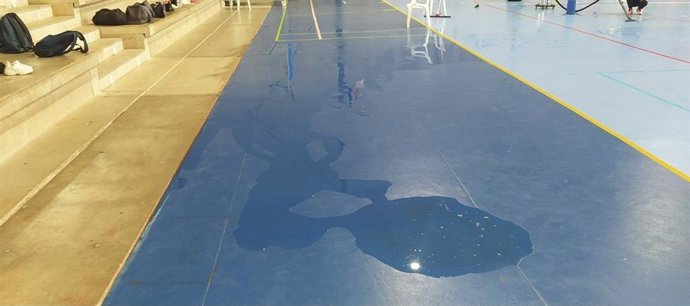 Estado de las pistas del centro deportivo