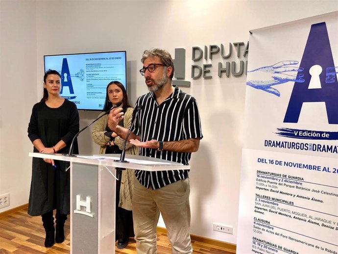 Presentación de 'Dramaturgos entre Dramaturgias' en la Diputación.