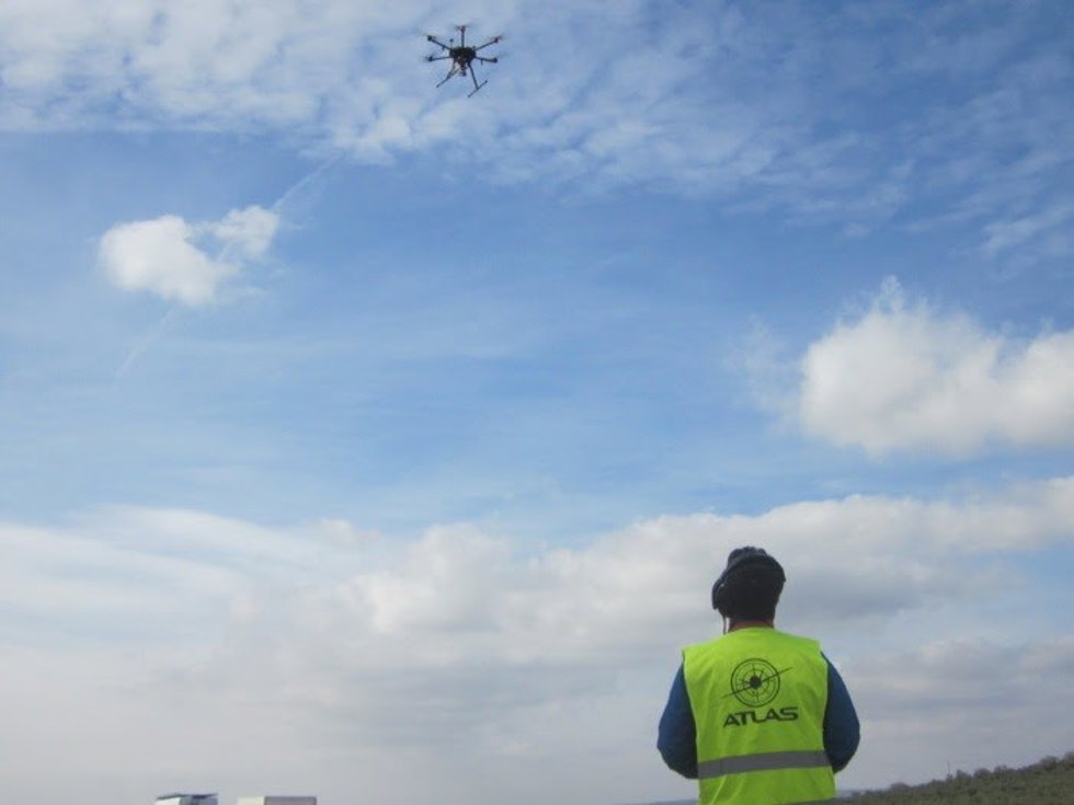 Prueba con dron