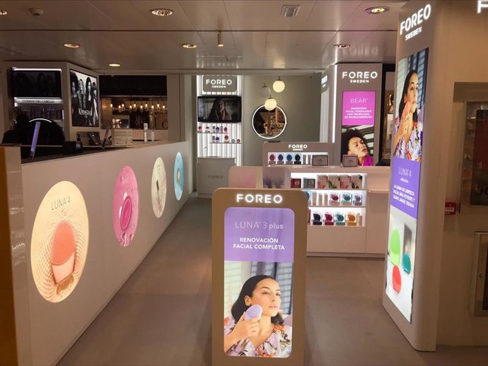 Tienda de Foreo en El Corte Inglés de Castellana