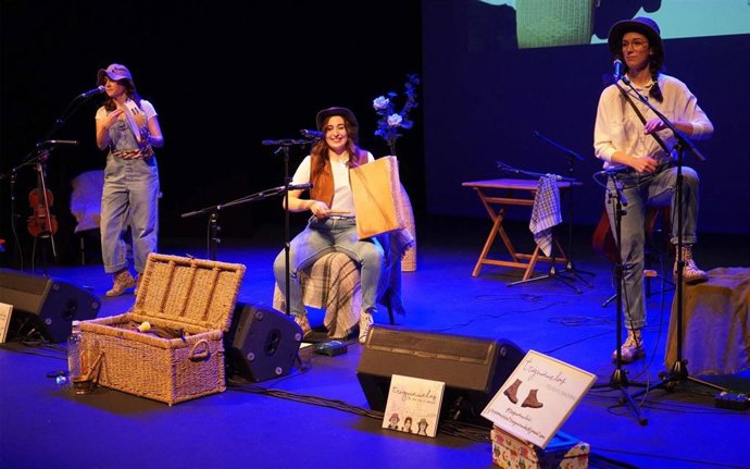 El grupo de folk castellano Triguiñuelas.