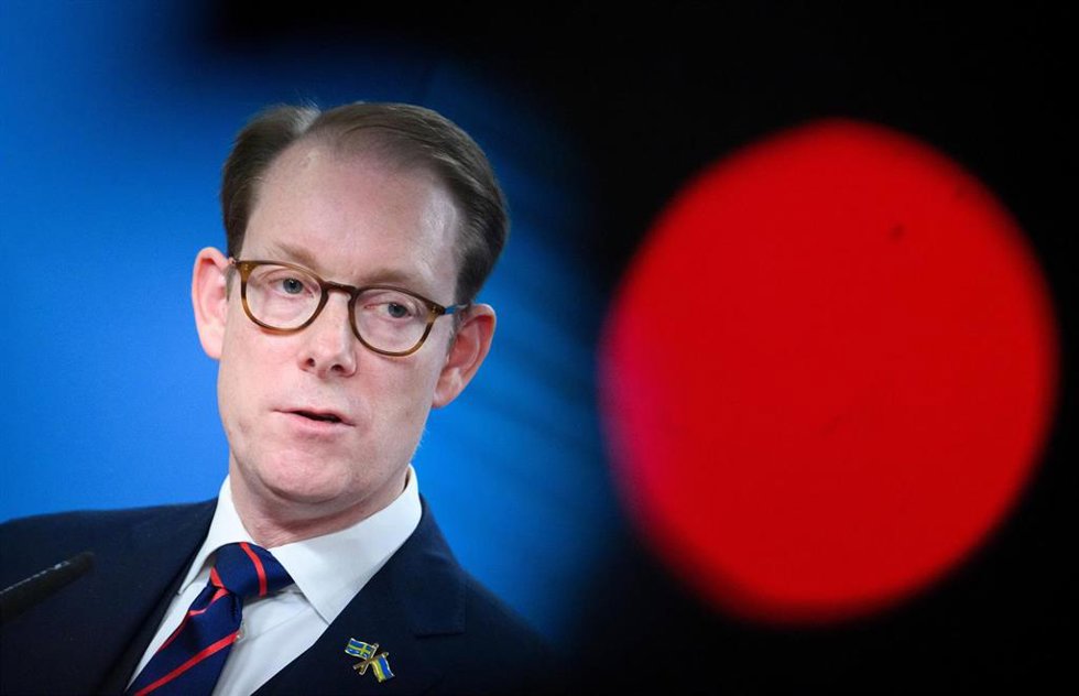 El ministro de Exteriores de Suecia, Tobias Billstrom