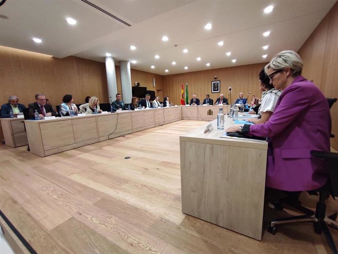 Celebración de la Comisión Provincial de Coordinación Contra la Violencia de Género de Córdoba en la Ciudad de la Justicia.