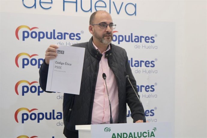 El presidente del PP de Almonte (Huelva), Miguel Ángel Jiménez.