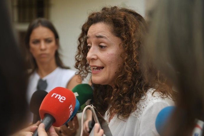 La portavoz del grupo parlamentario Por Andalucía, Inmaculada Nieto, en una foto de archivo.