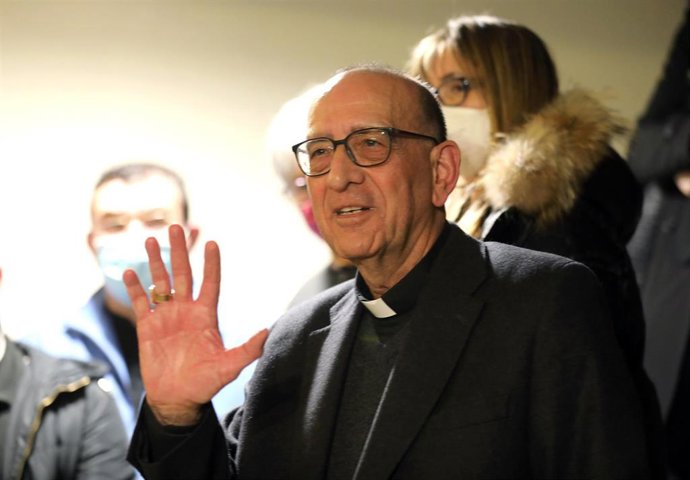 Archivo - El presidente de la Conferencia Episcopal Española, el cardenal y arzobispo de Barcelona, Juan José Omella