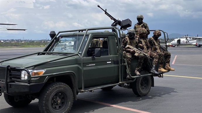 Militares kenianos enviados a República Democrática del Congo