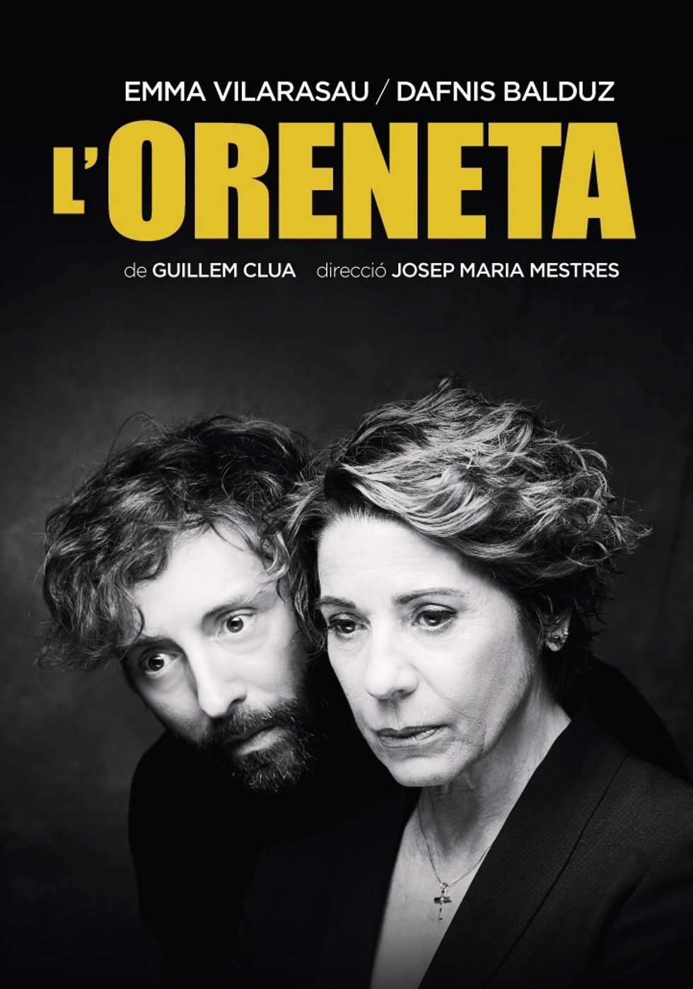 Cartel de la obra 'L'orenenta'