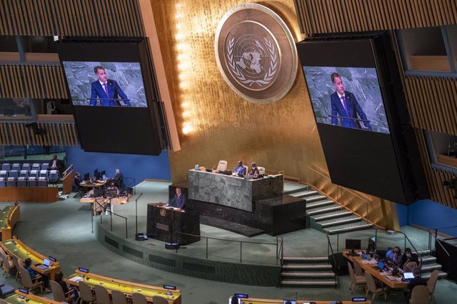 Archivo - Asamblea General de la ONU