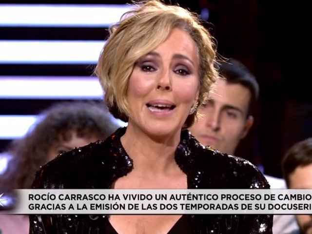 Rocío Carrasco, en el último programa de 'En el nombre de Rocío'