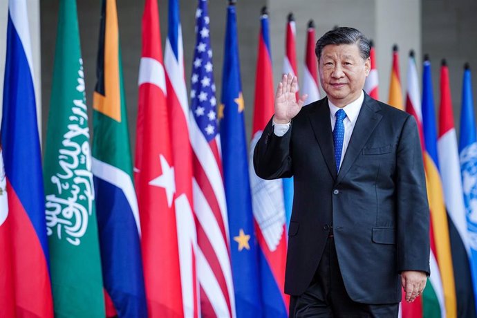 El presidente de China, Xi Jinping, en la cumbre del G20 en Indonesia