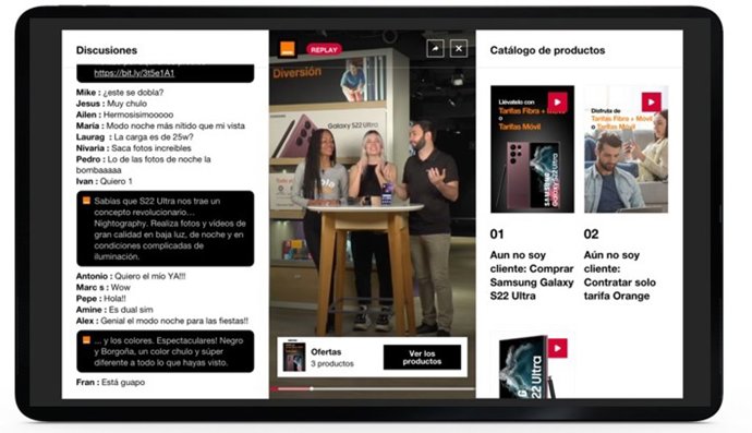 Evento Live Shopping