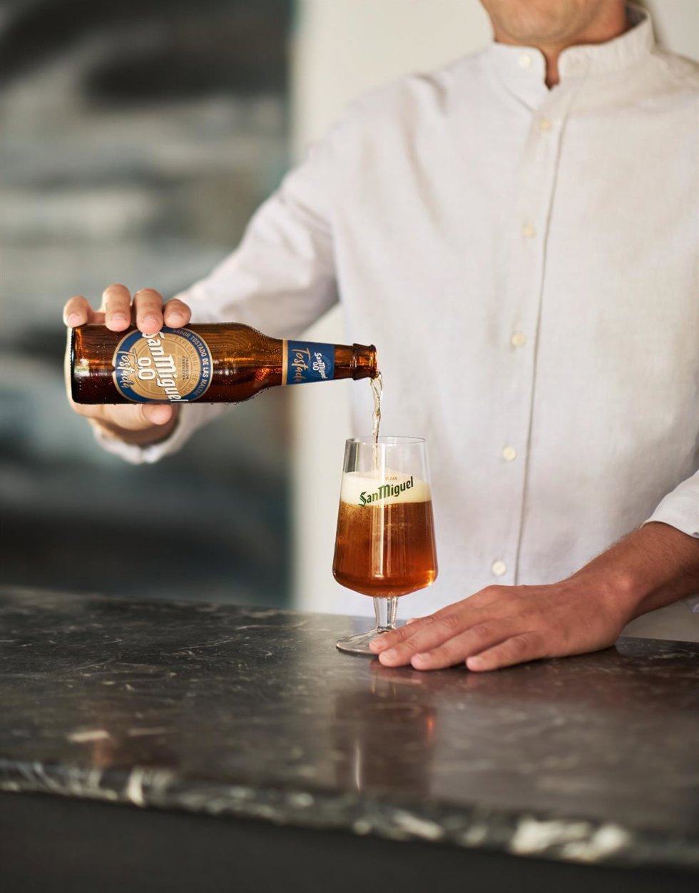 San Miguel 0,0 Tostada