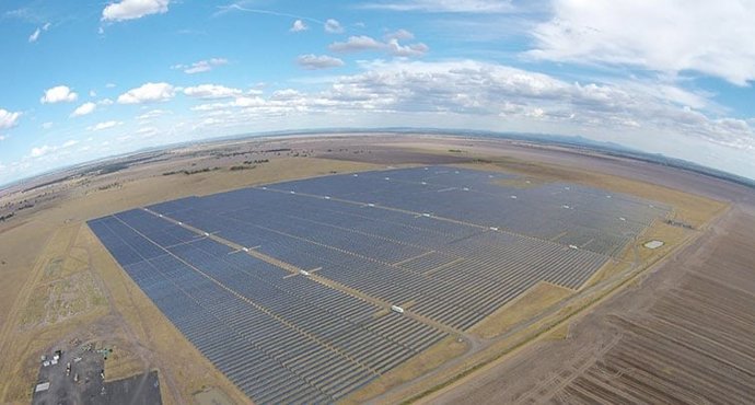 Planta fotovoltaica de Moree en Nueva Gales del SUr de FRV Australia