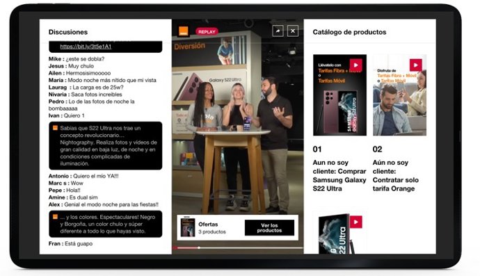 Evento Live Shopping