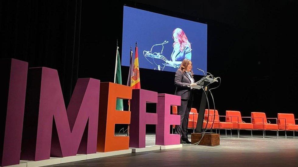 Catalina Madueño interviene en la inauguración del foro Capaces.