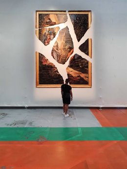 Archivo - Obra de Julio Anaya Cabanding