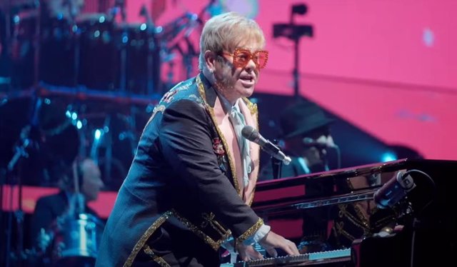 El último concierto de Elton John en Estados Unidos se podrá ver en Disney+ y ya tiene tráiler