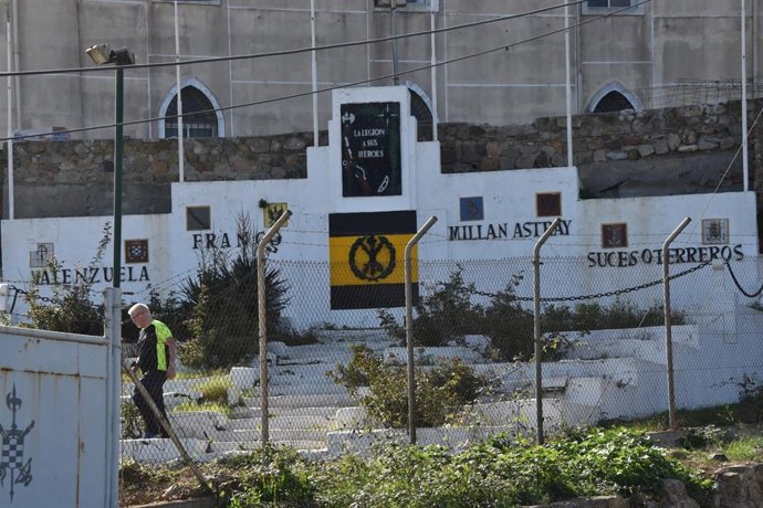 Imagen del acuartelamiento de Serrallo-Recarga de Ceuta