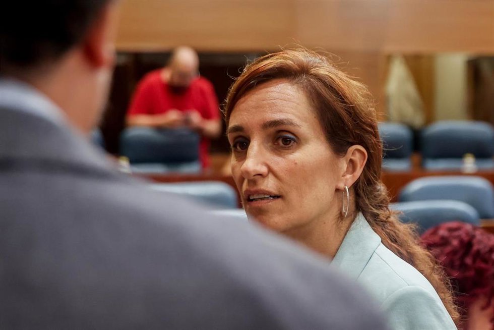 Archivo - Mónica García, portavoz de Más Madrid en la Asamblea de Madrid