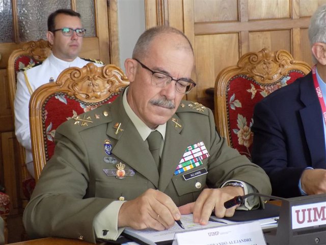 Archivo - El ex Jefe del Estado Mayor de la Defensa (Jemad), el general Fernando Alejandre Martínez