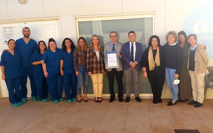 El centro de atención temprana Quinta Alegre de Autismo Málaga renueva su certificación con la ACSA