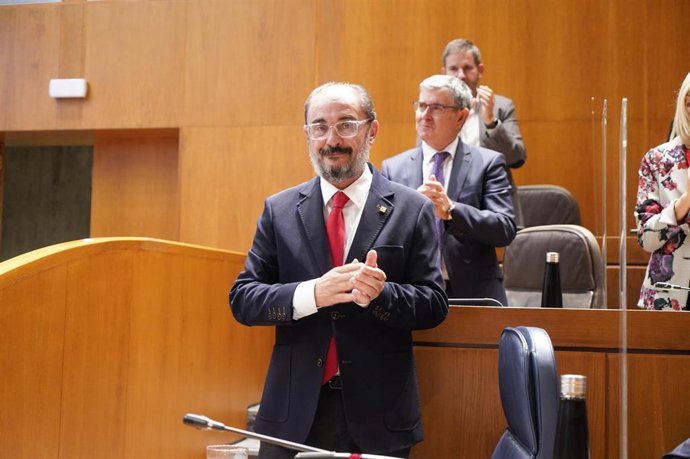 El presidente del Gobierno de Aragón, Javier Lambán.