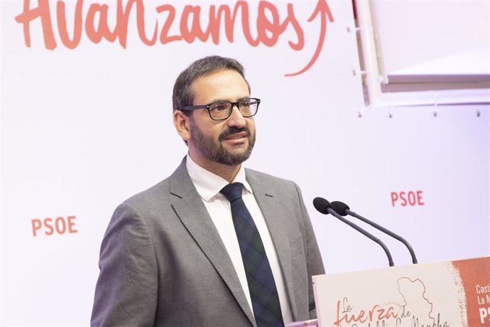 El secretario de Organización del PSOE regional, Sergio Gutiérrez.