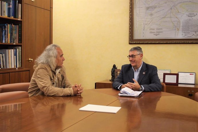 El presidente de la Confederación Hidrográfica del Segura mantiene un encuentro de trabajo con el director de ANSE
