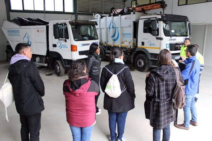 Técnicos hondureños visitan Cáceres para conocer la gestión medioambiental del Consorcio MásMedio