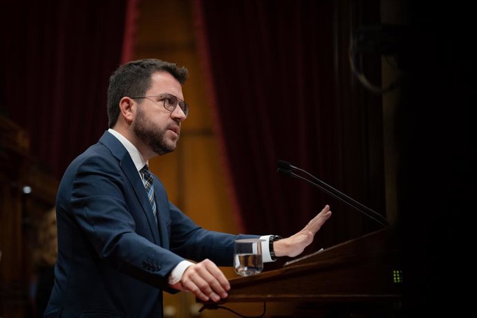 El president de la Generalitat, Pere Aragons