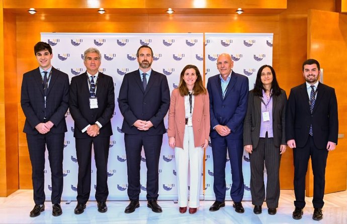 Inauguración del Model of Economic Institutions (MEI) 2022 que se celebra en Madrid entre el 14 y el 18 de noviembre de 2022.