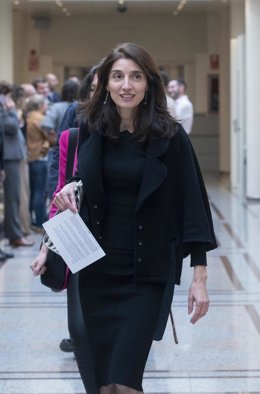 La ministra de Justicia, Pilar Llop, a su llegada a una sesión de control al Gobierno en el Senado, a 25 de octubre de 2022, en Madrid (España). El Senado celebra hoy una sesión de control al Gobierno después del debate que vivieron la semana pasada el 