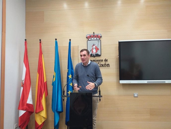 Rubén Pérez Carcedo, concejal del Grupo Municipal de Ciudadanos en el Ayuntamiento de Gijón
