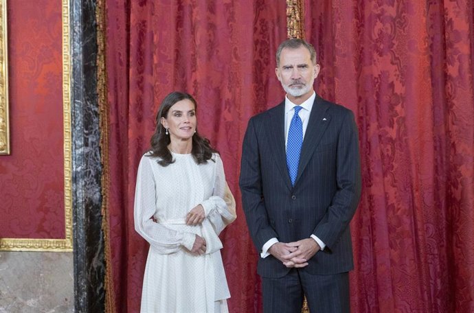 El Rey Felipe VI y la Reina Letizia