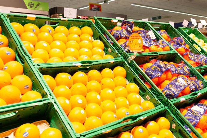 Imatge d'arxiu d'un supermercat