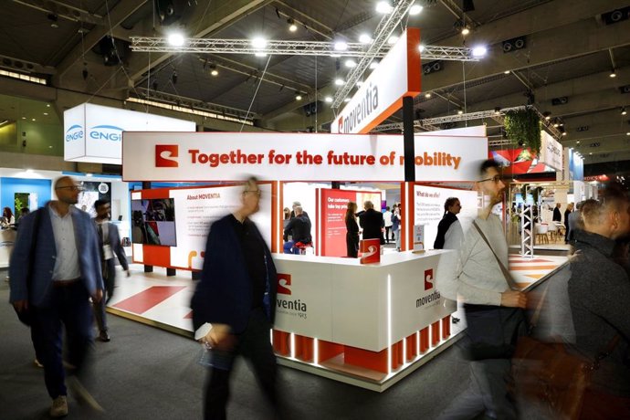 Expositor de Moventia al Tomorrow.Mobility