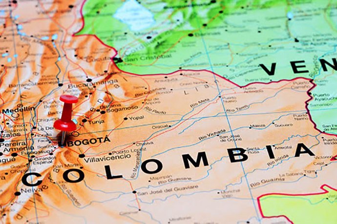 Archivo - Mapa de Colombia