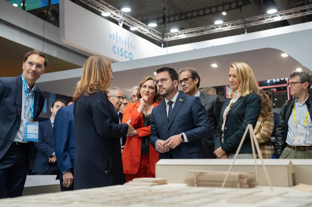 Aragonès, Colau, Gai i Relat en la inauguració del Smart City Expo World Congress 2022