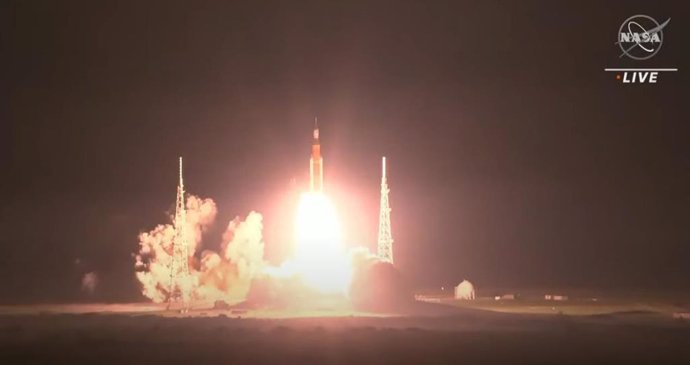 Artemis I despega desde el Centro Espacial Kennedy el 16 de noviembre de 2022