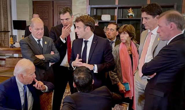 Líderes de países de la OTAN reunidos en Bali, Indonesia