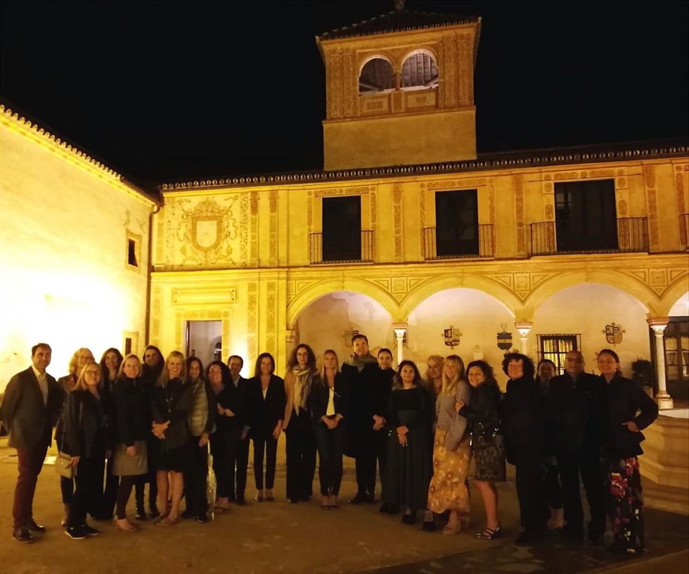 Jornadas profesionales con agentes de Estados Unidos y Canadá especializados en turismo de lujo, en la Hacienda La Soledad, en Alcalá.