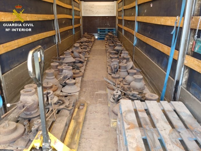 Cae grupo criminal familiar dedicado al robo de moldes de hierro fundido en la provincia